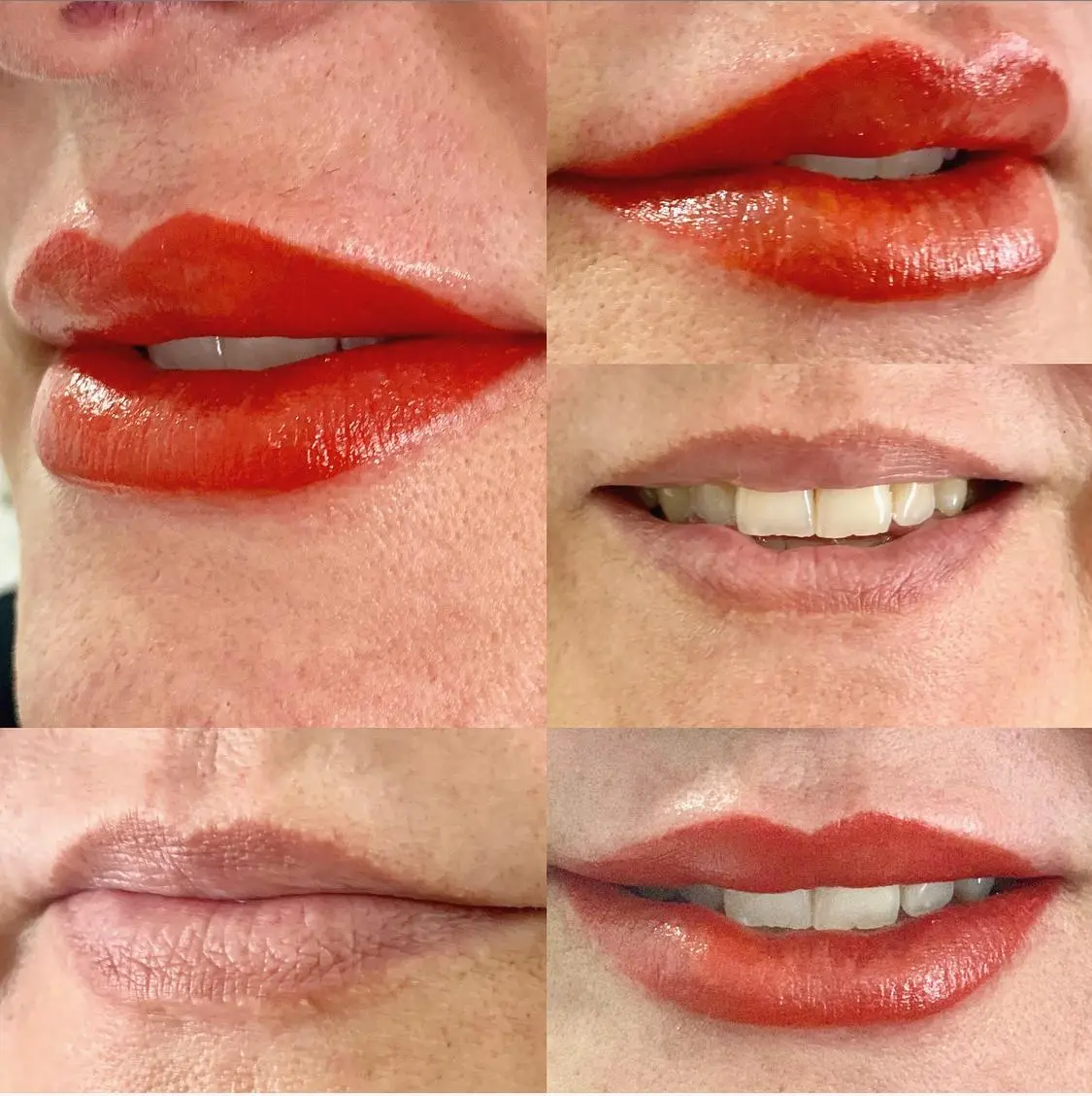 Resultados reales de micropigmentación de labios